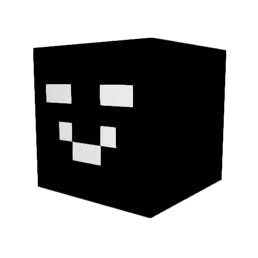 xfastmedia Minecraft avatar head, 3D render