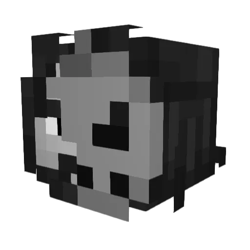 xfisz3k Minecraft avatar head, 3D render