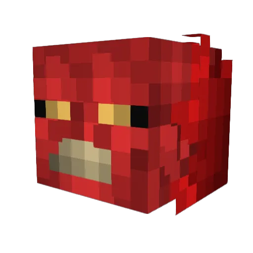 xform5 Minecraft avatar head, 3D render