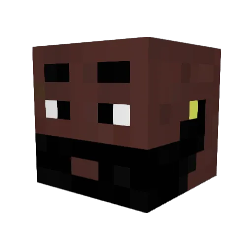 xfrankopvp Minecraft avatar head, 3D render