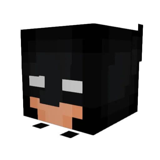 xfrostbite_ Minecraft avatar head, 3D render