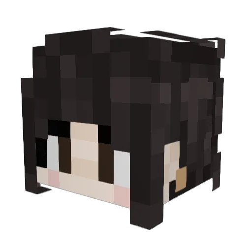 xftmb Minecraft avatar head, 3D render
