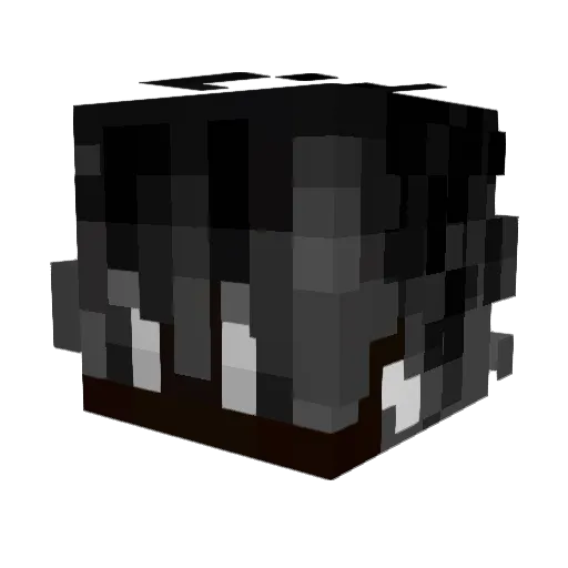 xg0dLyy Minecraft avatar head, 3D render