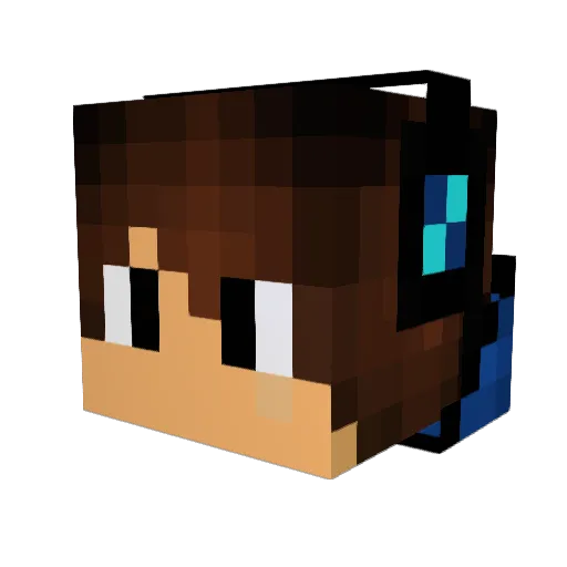 xgallox94 Minecraft avatar head, 3D render