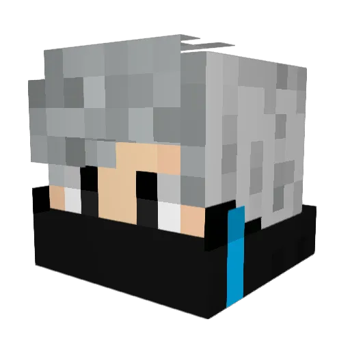 xghostleadx Minecraft avatar head, 3D render