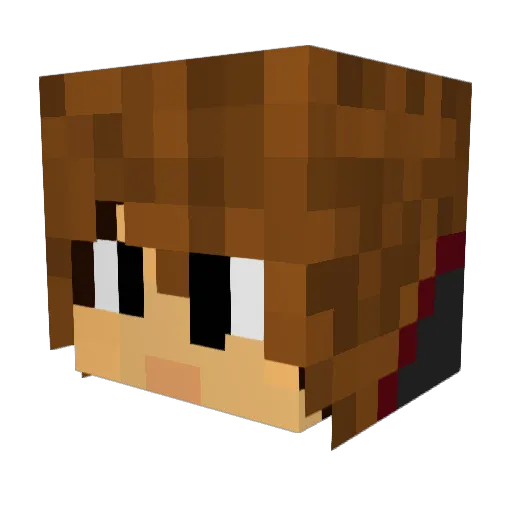 xgwebb1 Minecraft avatar head, 3D render