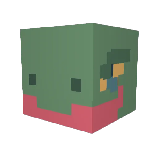 xhazel_osborne Minecraft avatar head, 3D render