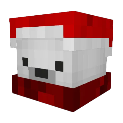 xhtcnm Minecraft avatar head, 3D render