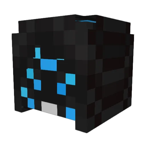 xiadao2 Minecraft avatar head, 3D render