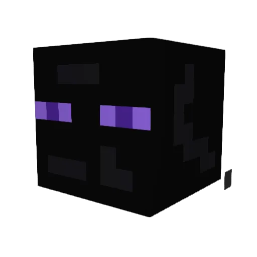 xiahis Minecraft avatar head, 3D render