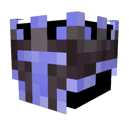 xian13 Minecraft avatar head, 3D render