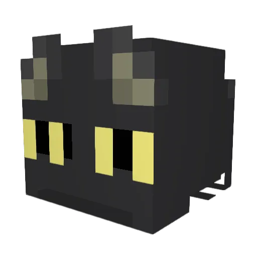 xiao_yan8 Minecraft avatar head, 3D render