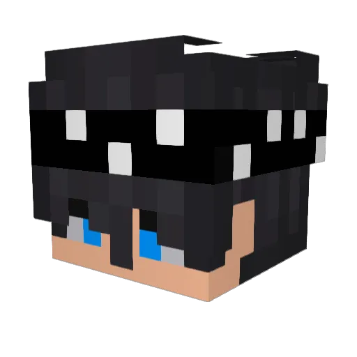 xiaodong_233 Minecraft avatar head, 3D render