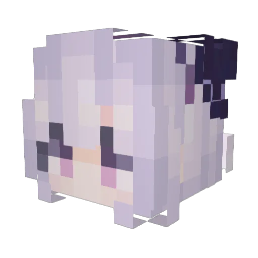xiaofeng2000 Minecraft avatar head, 3D render