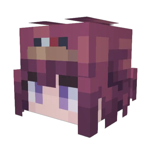 xiaogong52014 Minecraft avatar head, 3D render