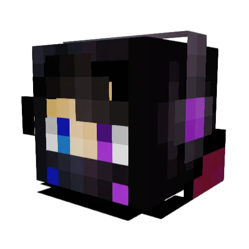 xiaokai531 Minecraft avatar head, 3D render