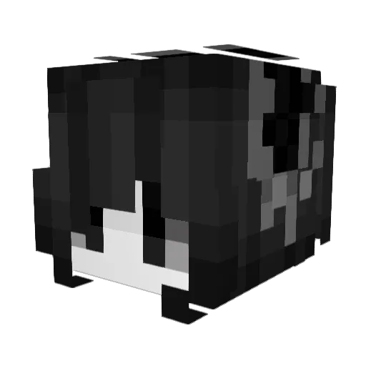 xiaomaitiandi Minecraft avatar head, 3D render