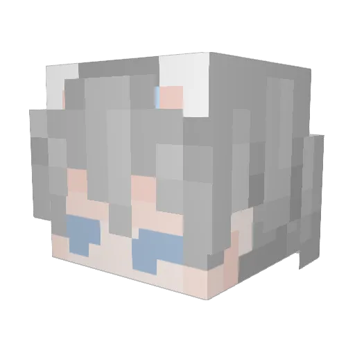 xiaoxingyu22 Minecraft avatar head, 3D render