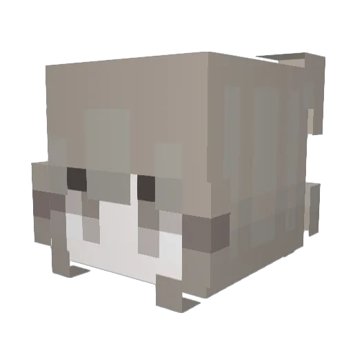 xiaoyu0918 Minecraft avatar head, 3D render