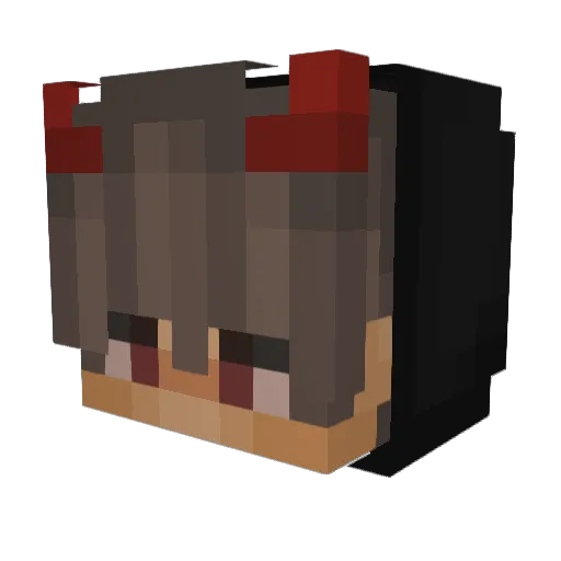 xibrahimermis99 Minecraft avatar head, 3D render