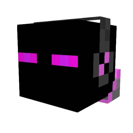 xie128 Minecraft avatar head, 3D render