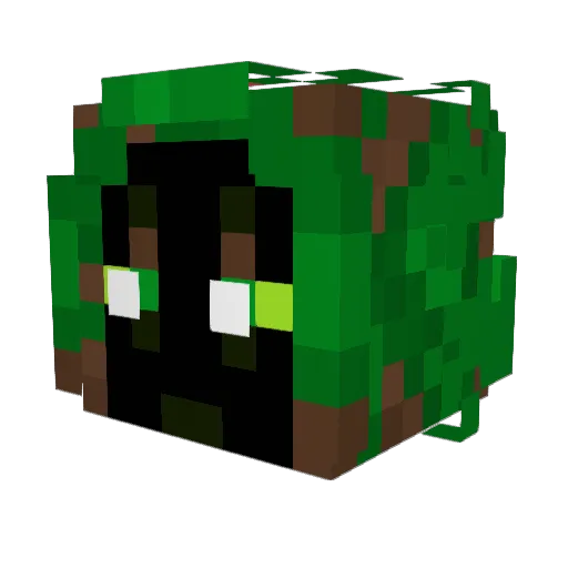 xijit88 Minecraft avatar head, 3D render