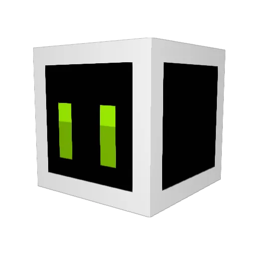 xijiu_520 Minecraft avatar head, 3D render