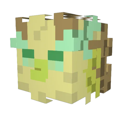 xile_kl Minecraft avatar head, 3D render