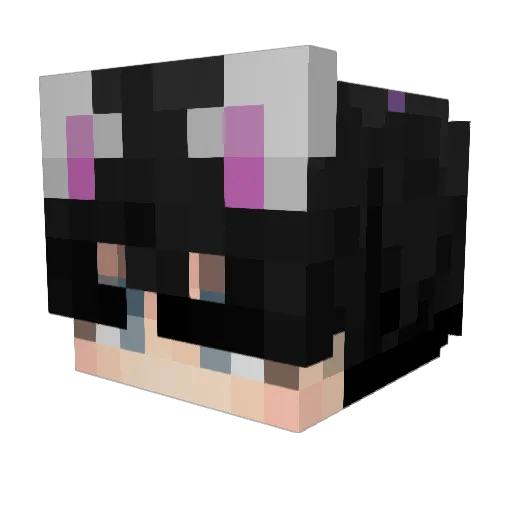 xilohmc Minecraft avatar head, 3D render