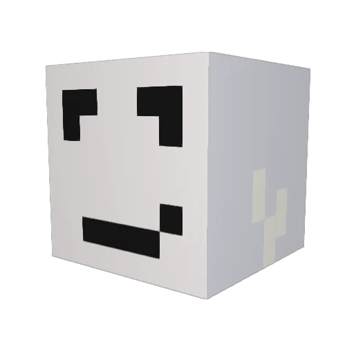 ximak33 Minecraft avatar head, 3D render