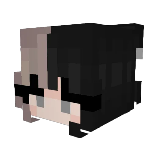 ximegr13 Minecraft avatar head, 3D render