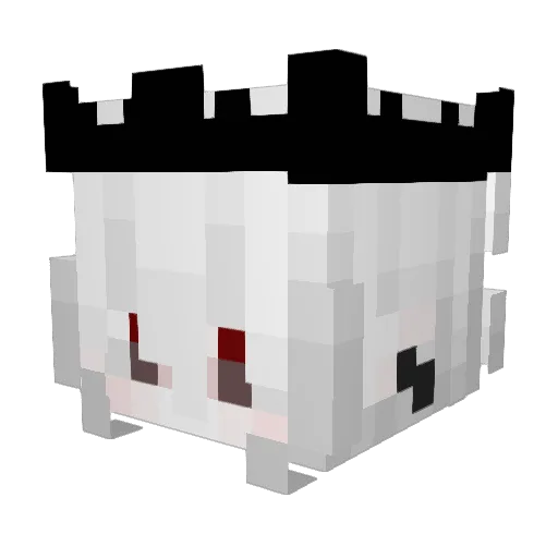 xingran11 Minecraft avatar head, 3D render