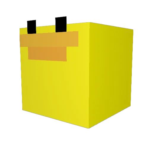 xiphneo Minecraft avatar head, 3D render