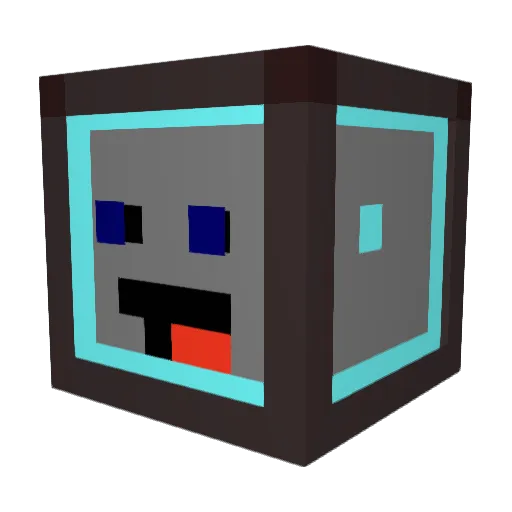xiroa Minecraft avatar head, 3D render