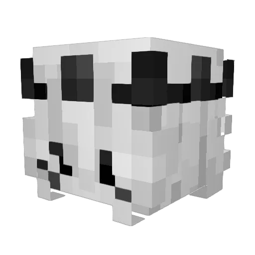 xismabel Minecraft avatar head, 3D render