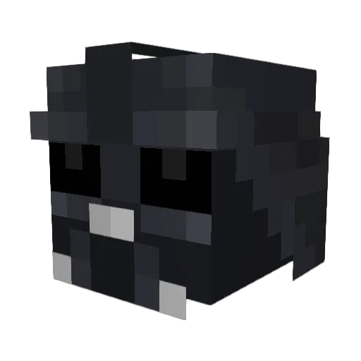 xithon86 Minecraft avatar head, 3D render
