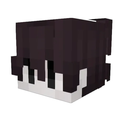 xj2z Minecraft avatar head, 3D render