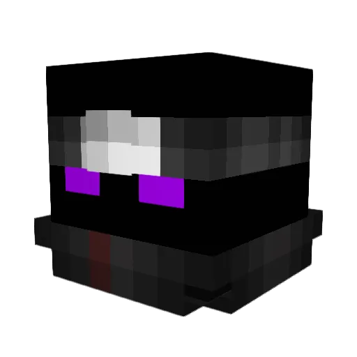 xjinkiesx Minecraft avatar head, 3D render