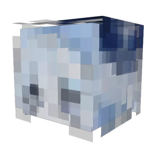 xjlshidashab Minecraft avatar head, 3D render