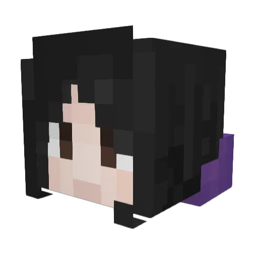 xjoy78 Minecraft avatar head, 3D render