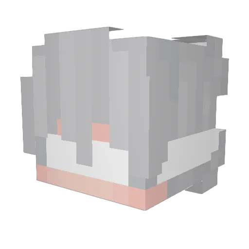 xjtiagox Minecraft avatar head, 3D render