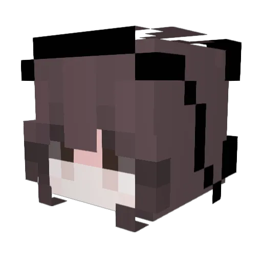 xkaro0 Minecraft avatar head, 3D render
