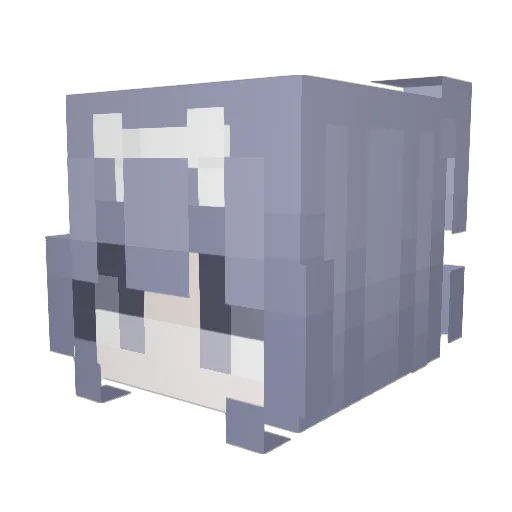 xkati33 Minecraft avatar head, 3D render