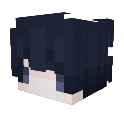 xkhm Minecraft avatar head, 3D render