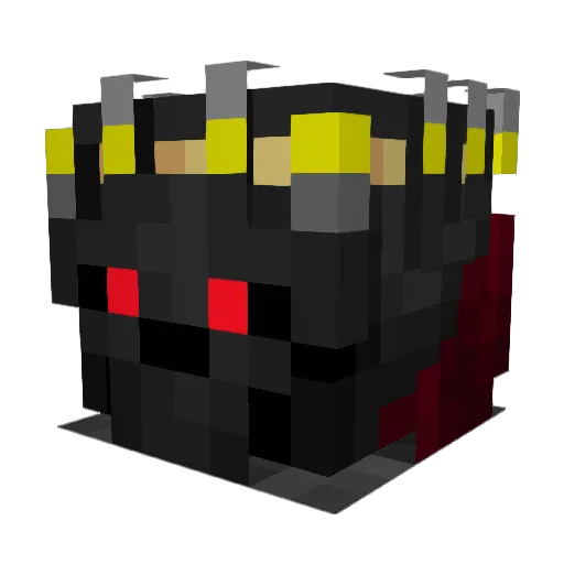 xking_giant Minecraft avatar head, 3D render