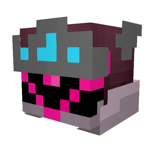 xlMYPAlx Minecraft avatar head, 3D render
