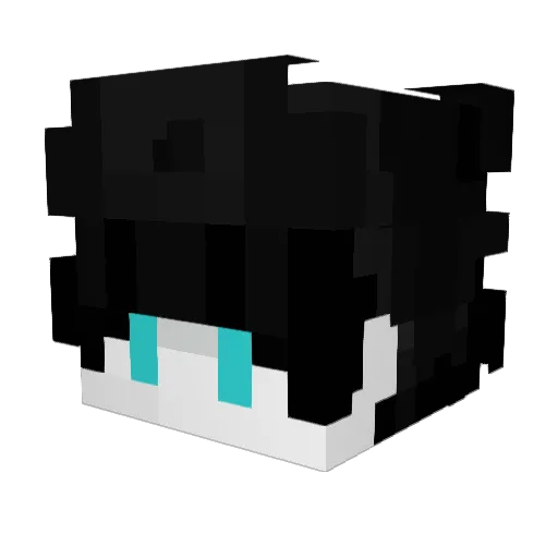 xldevzicko Minecraft avatar head, 3D render