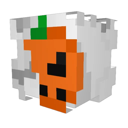 xlenvss_qq Minecraft avatar head, 3D render