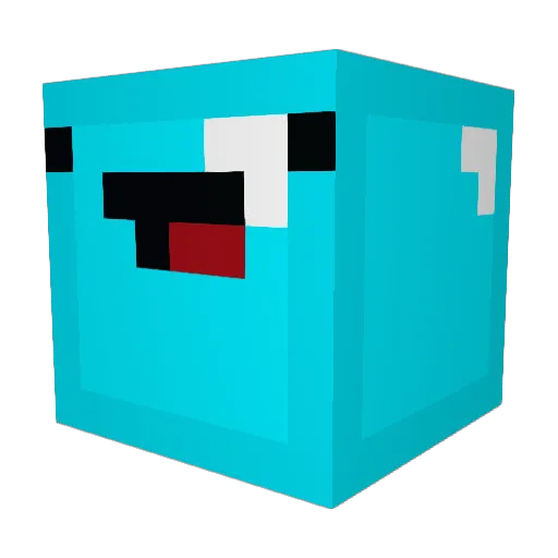 xleonlpx Minecraft avatar head, 3D render