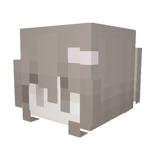 xllk Minecraft avatar head, 3D render